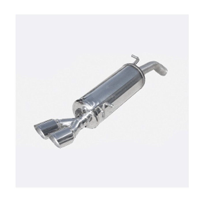 Silencieux PROWLER en inox pour PEUGEOT 208 GTI 200CV 2X80 Racing