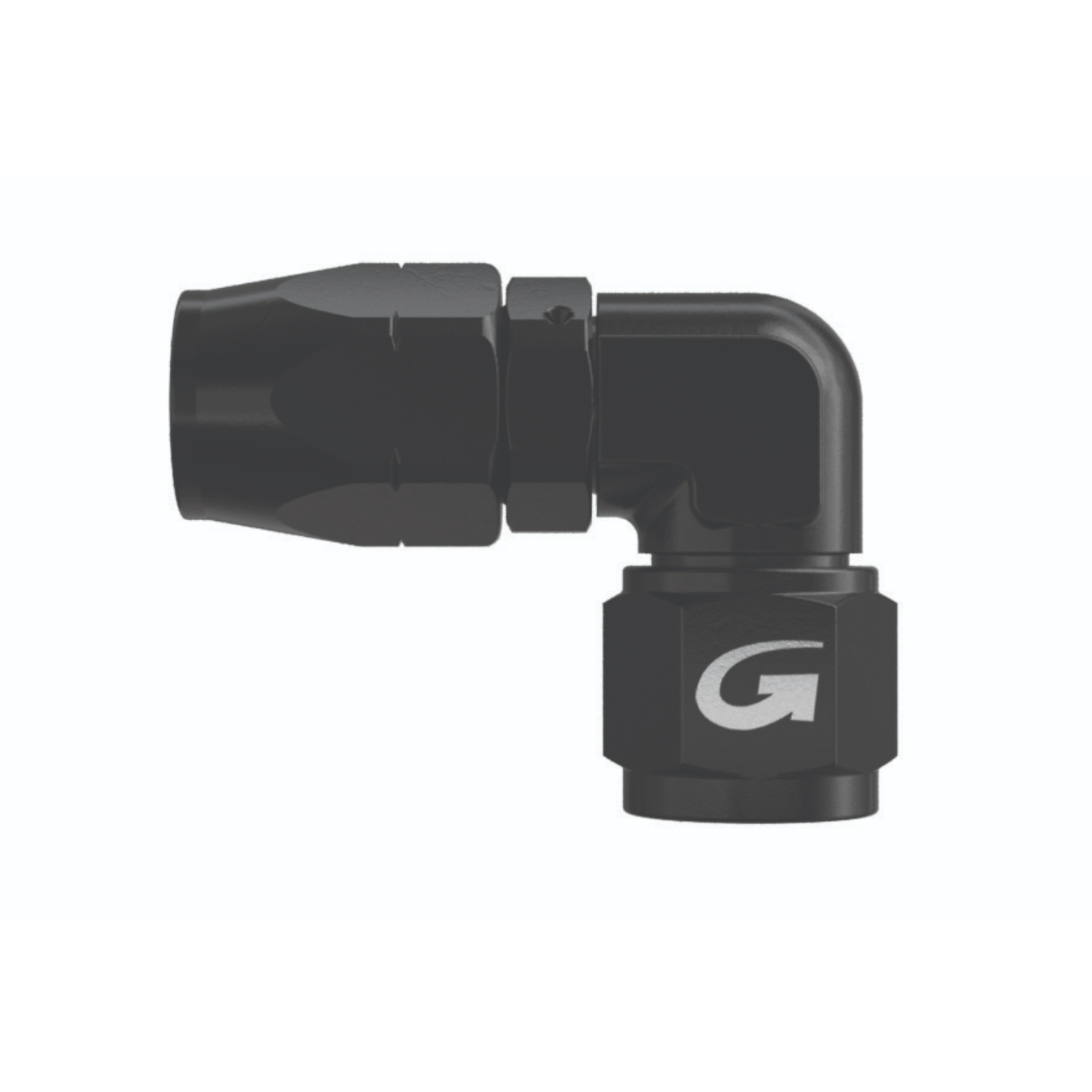 Raccord GOODRIDGE 336 90° Dash 8 3/4 JIC X 16 en Alu Forge Noir