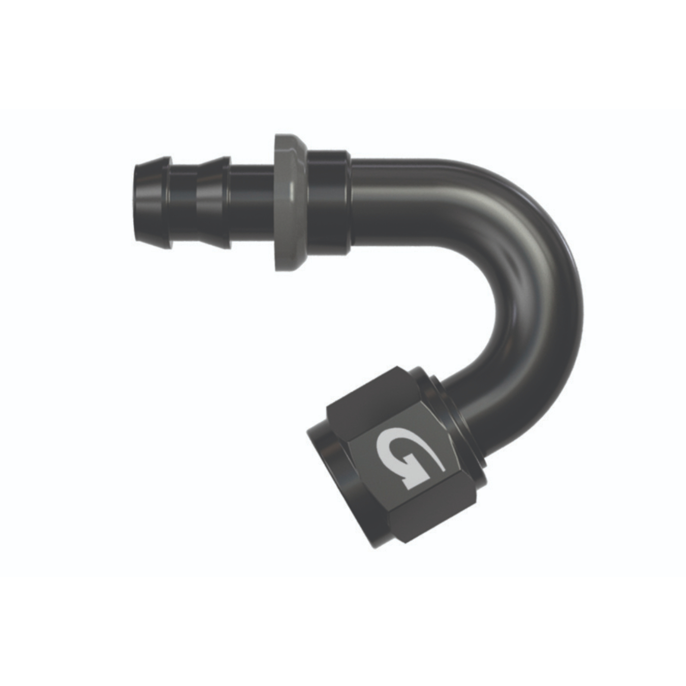 Raccord GOODRIDGE 536DBK 150° Dash 12 1 1/16 JIC X 12 en Alu Noir