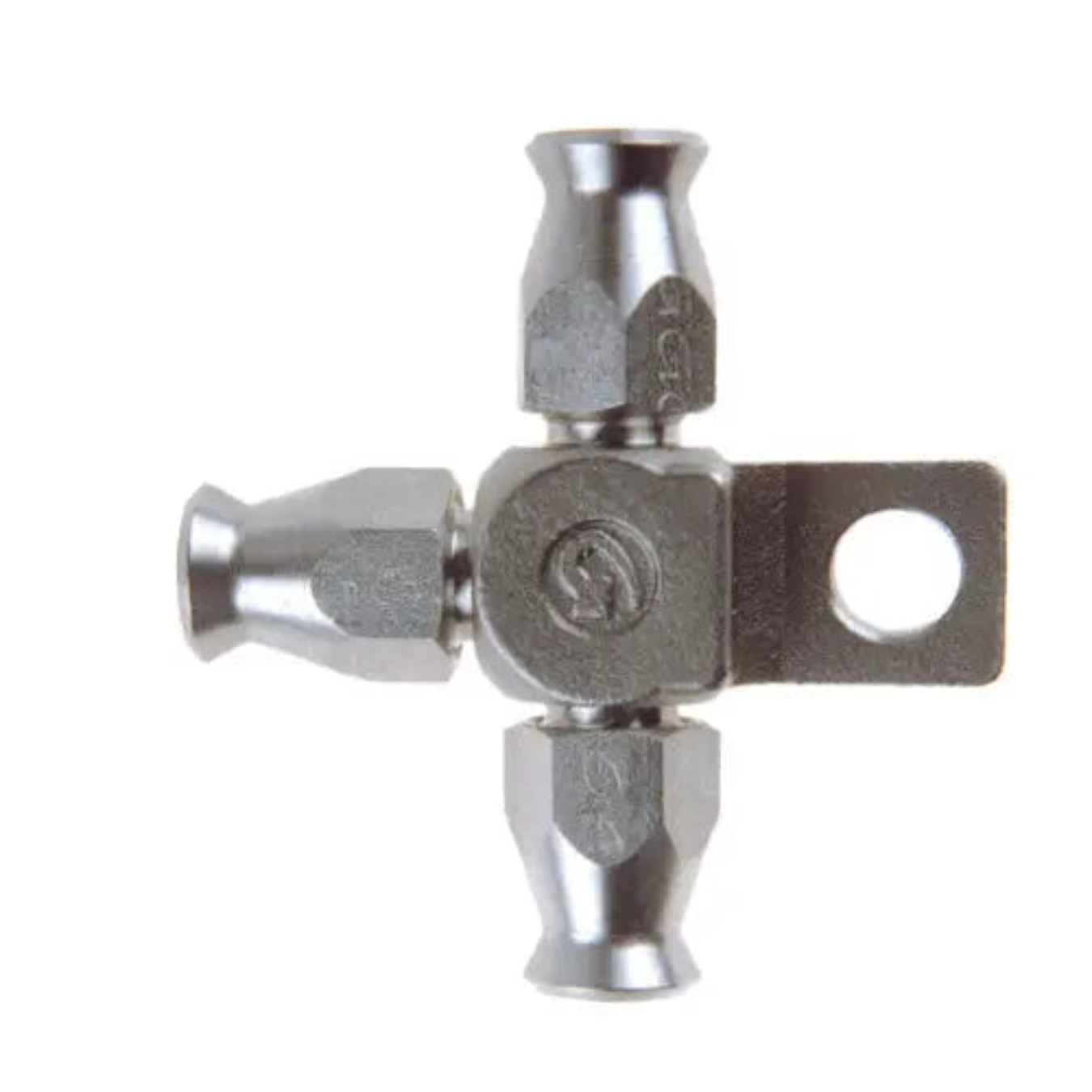 Raccord GOODRIDGE en Té 5136 Dash 3 en Inox + Patte de fixation