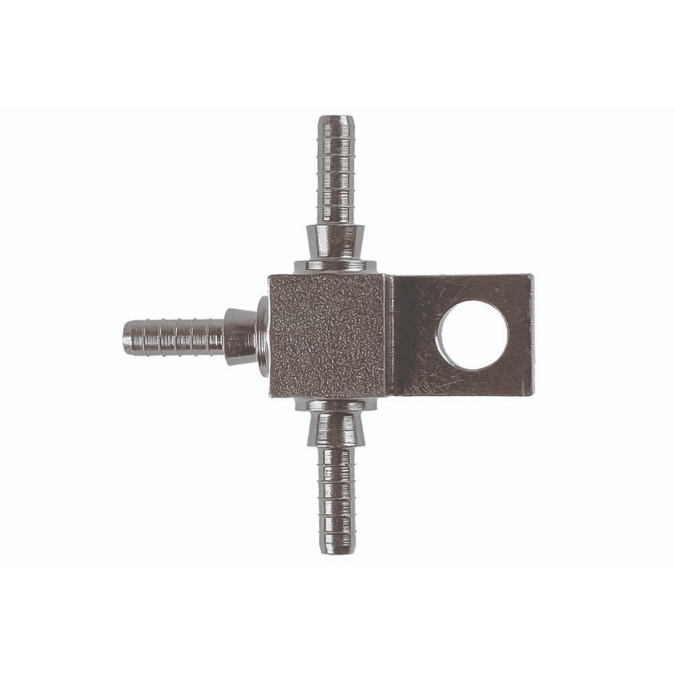 Raccord GOODRIDGE en Té S5136 Dash 3 en Acier + Patte de fixation