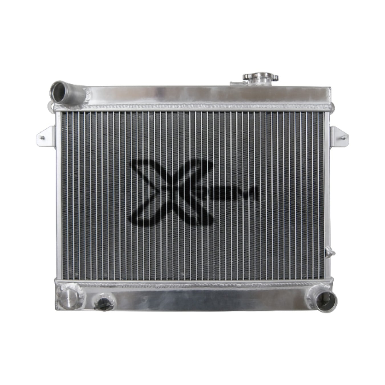 Radiateur gros volume aluminium XTREM pour Fiat 131 Abarth