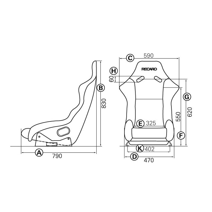 Baquet FIA RECARO Profi SPG