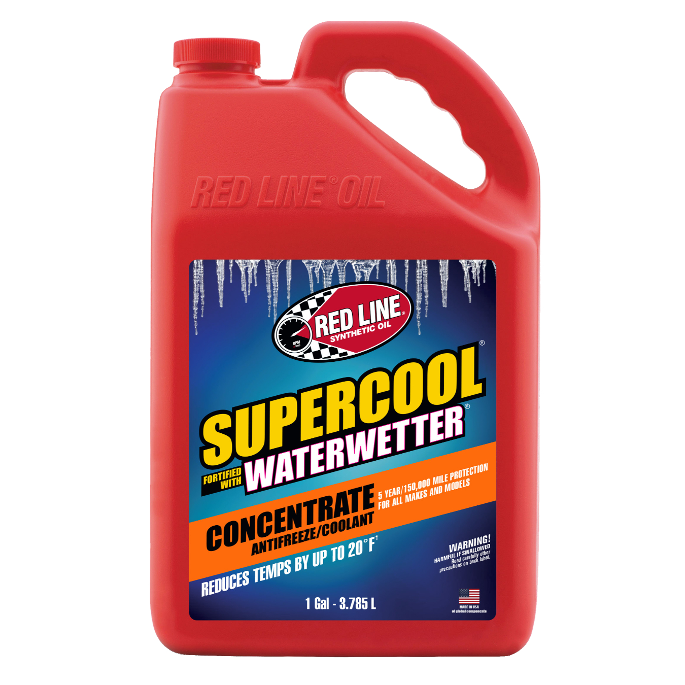 Liquide de refroidissement RED LINE SUPERCOOL CONCENTRATE 3.785L