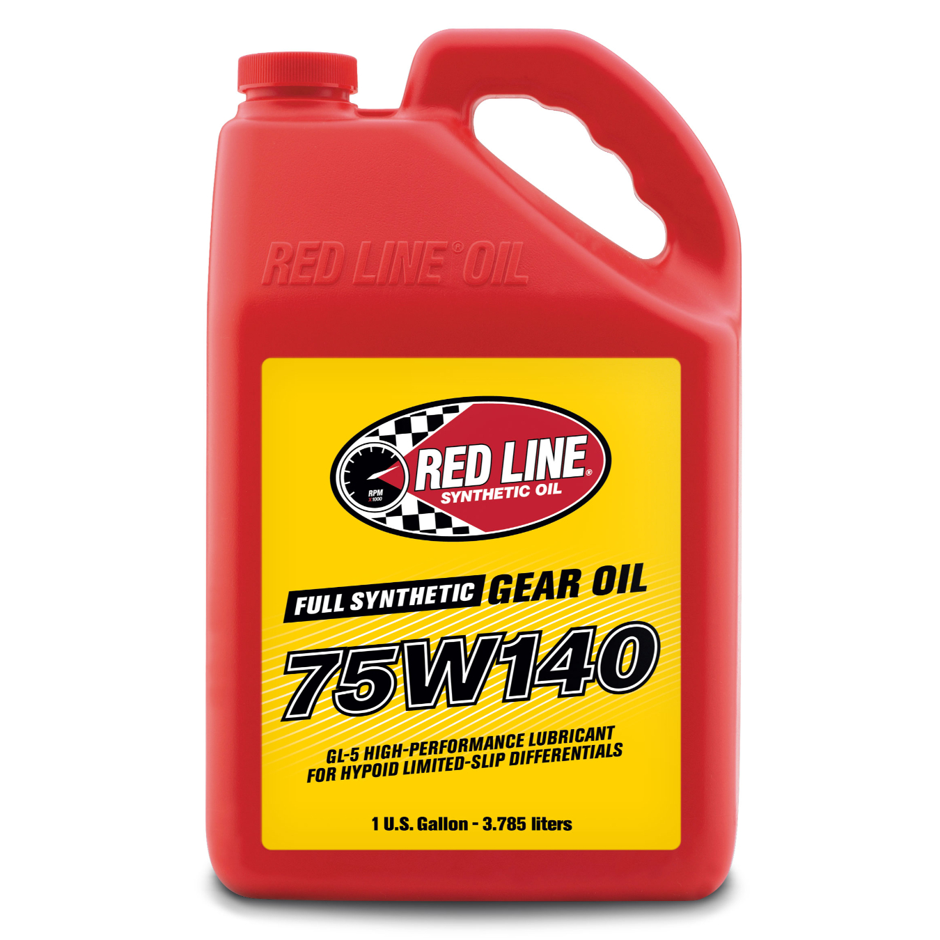 Huile de transmission RED LINE 75W140 GL-5 3,78L