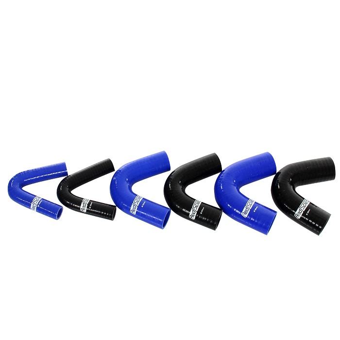 Durite silicone coudée à 135° REDSPEC Bleu 38mm