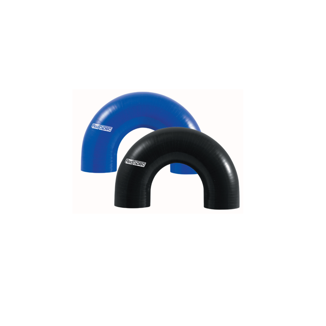 Durite silicone coudée à 180° REDSPEC
