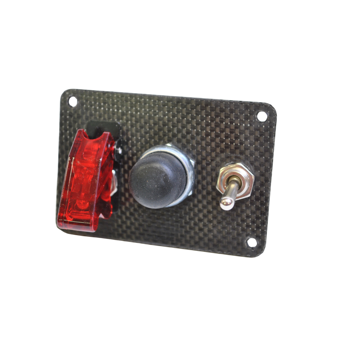 Platine starter 2 interrupteurs REDSPEC