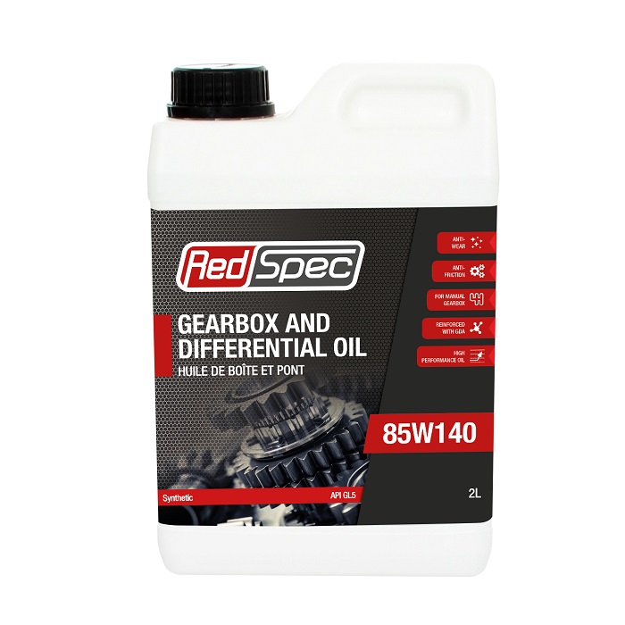 Huile boite de vitesses REDSPEC 2L Haute Performance 85W140