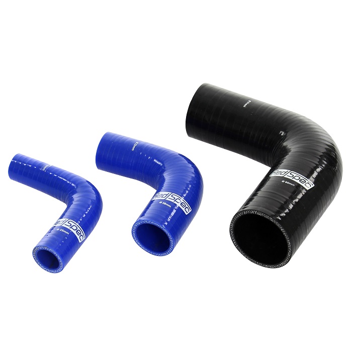 Réducteurs coudés 90° REDSPEC en silicone