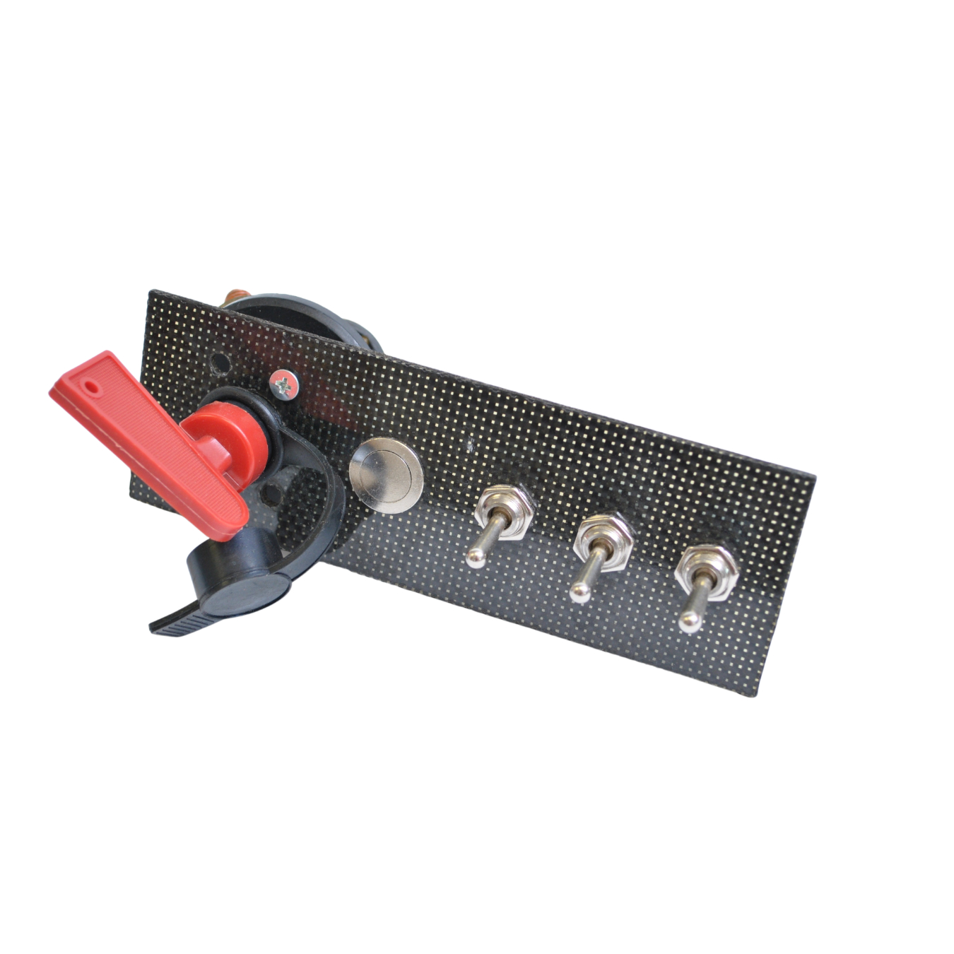 Platine coupe-circuit avec interrupteurs et bouton REDSPEC