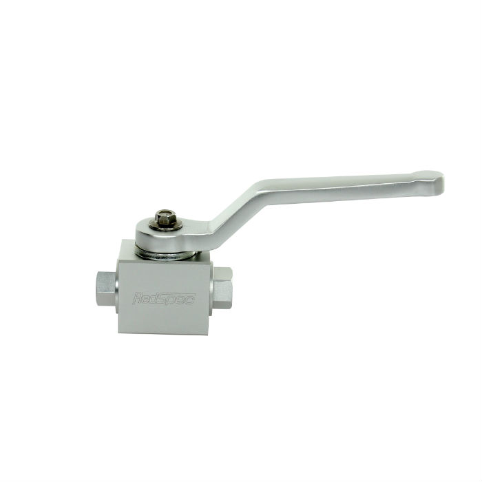 Vanne 1/4 de tour alu REDSPEC 3/8x24UNF