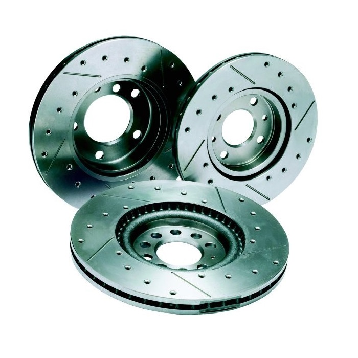 Audi a3 8l1 1.8 T quattro Set 2 disques de frein 4 Plaquettes De Freins Devant Essieu Avant