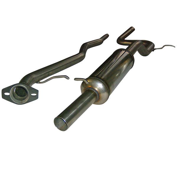 Ligne d'échappement REDSPEC Gr.N pour FORD Fiesta Turbo acier