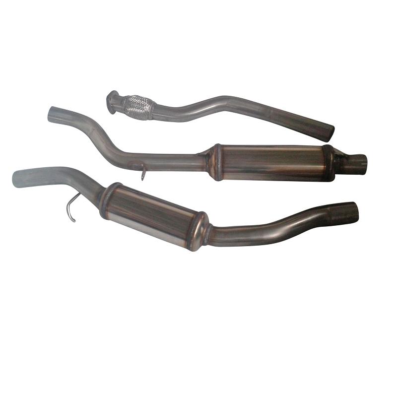 Ligne d'échappement REDSPEC Gr.N pour RENAULT Clio 4 RS acier