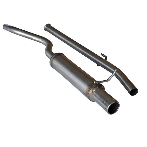 Ligne d'échappement REDSPEC Gr.N pour RENAULT Twingo RS acier