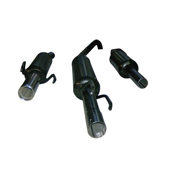 Ligne d'échappement REDSPEC Gr.N pour OPEL Corsa Gsi 16V acier