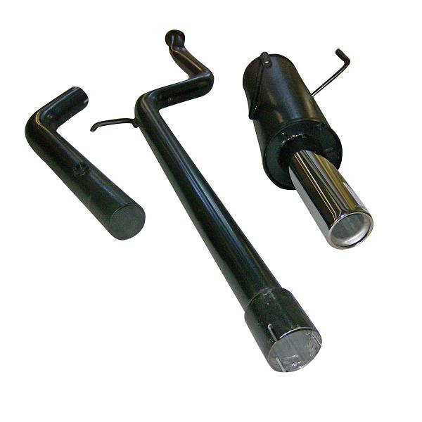 Ligne d'échappement REDSPEC Gr.N pour PEUGEOT 206 2.0L S16 acier 2 sondes Lambdas