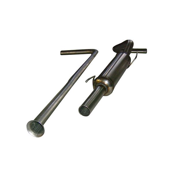 Ligne d'échappement REDSPEC Gr.N pour RENAULT Clio 16V inox