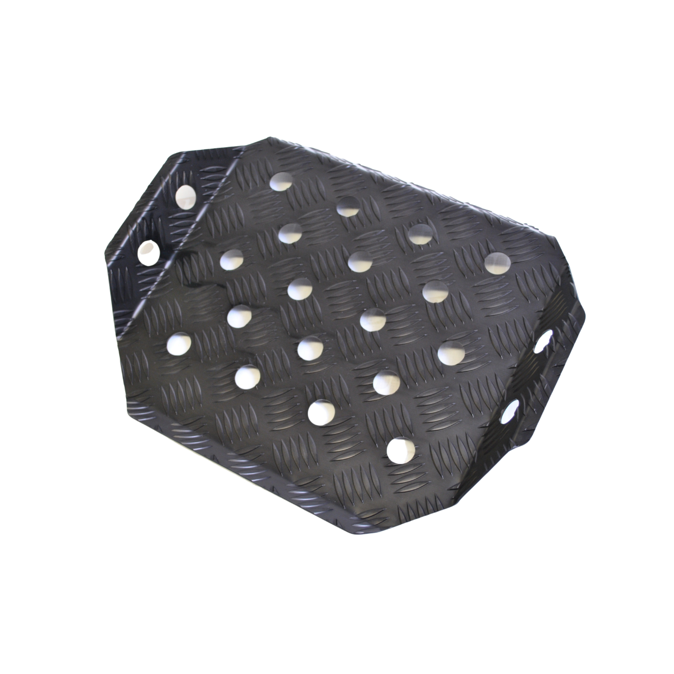 Repose pieds creusé antidérapant pour copilote REDSPEC