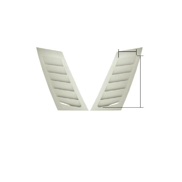 Prises d'air REDSPEC 33 x 11 cm