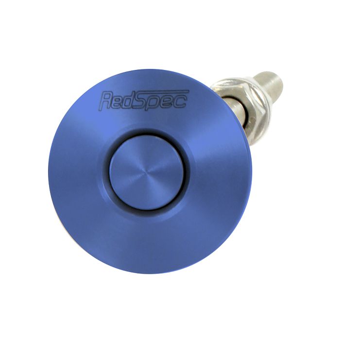 Fixation rapide REDSPEC type « Push Clip » en aluminium