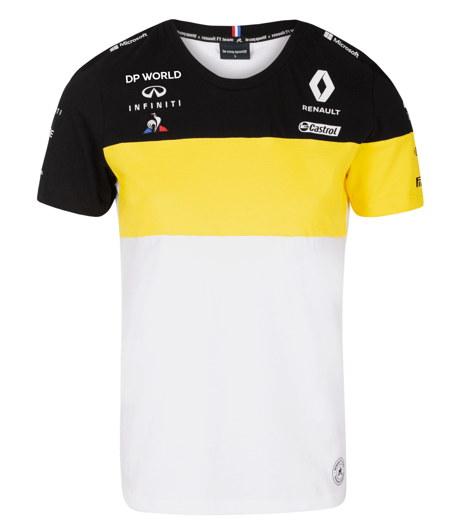 renault dp world f1 team logo