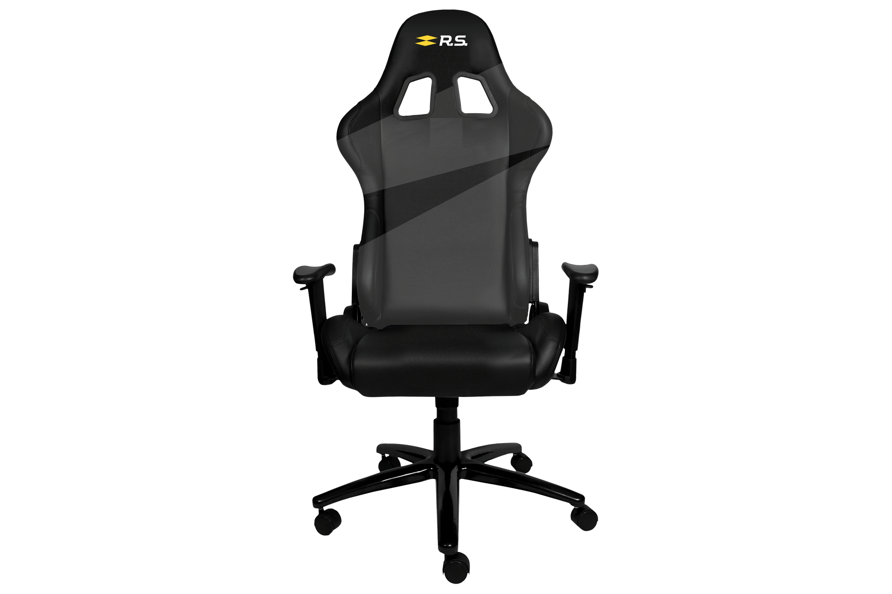 Fauteuil Abarth de bureau confortable / Fauteuil gamer Simili Cuir Noir /  Rouge