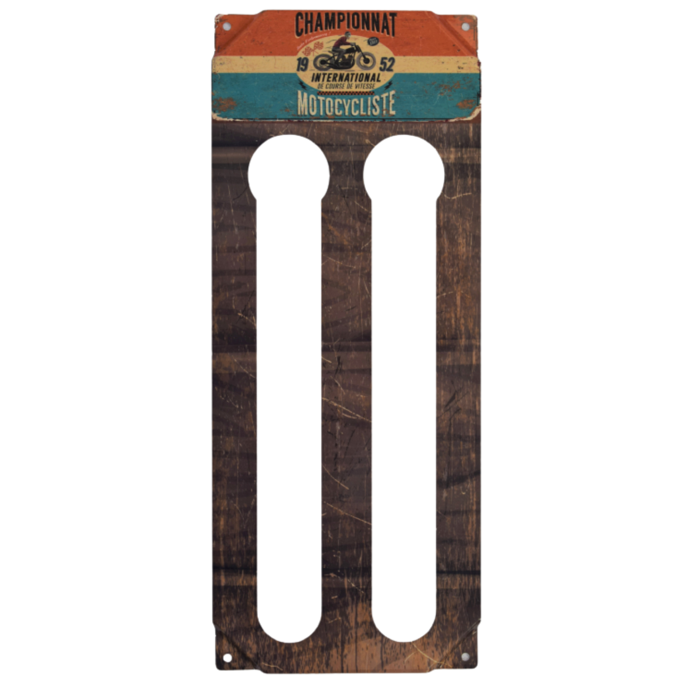 Support Mural de Capsules RETRO BRANDS Championnat Motocycliste