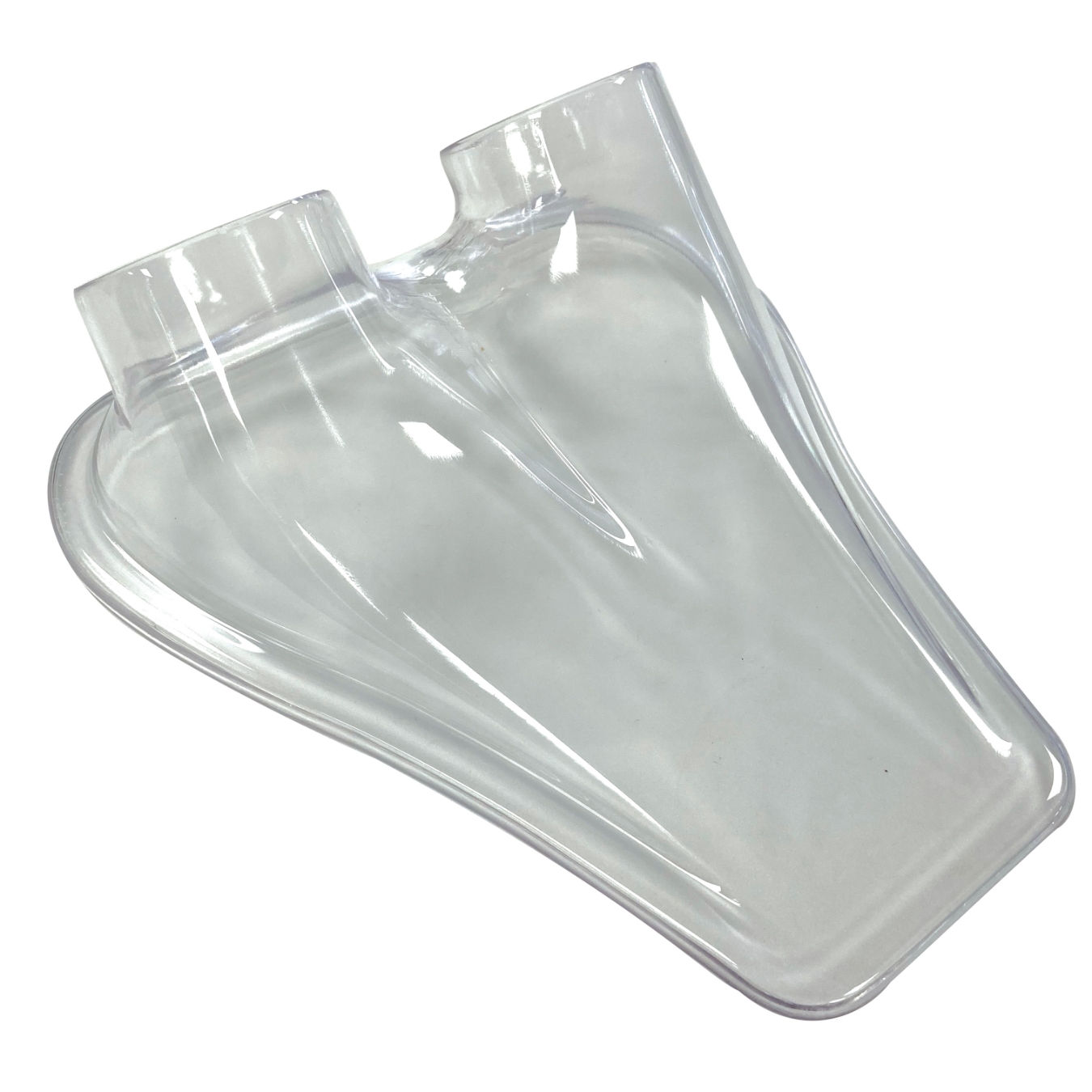 Ecope de refroidissement latérale transparente REVOTEC NACA double 70 mm - 275 x 250 x 100 mm