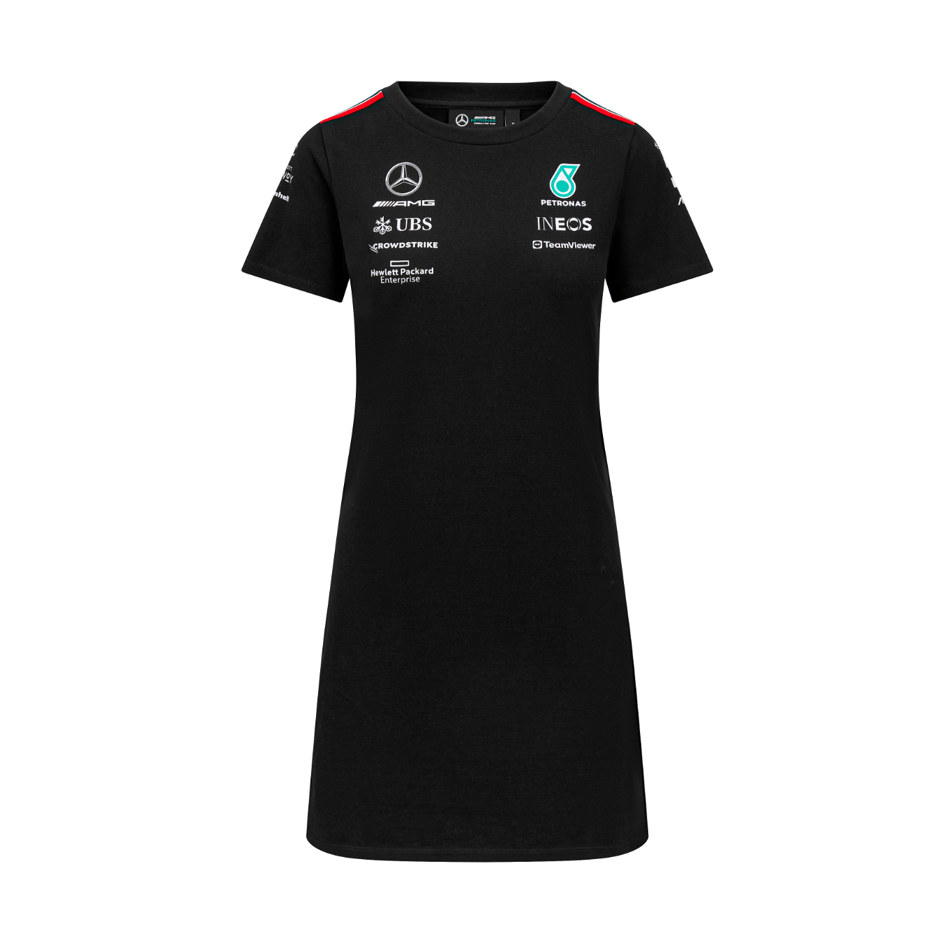 Robe MERCEDES AMG Team Replica Noir pour femme