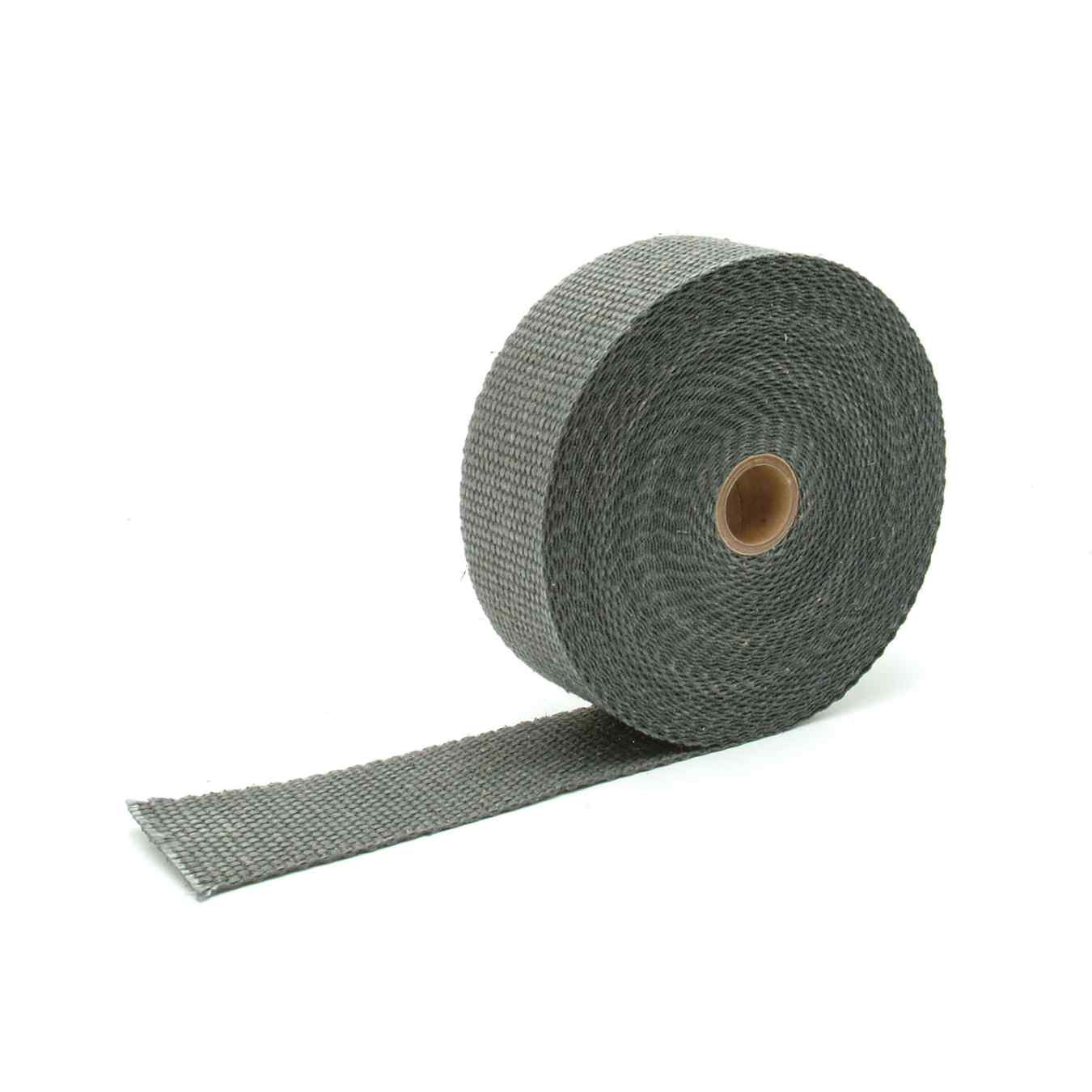 Ruban échappement 15,2M x 5CM Fibre de verre - Noir DEI 10108