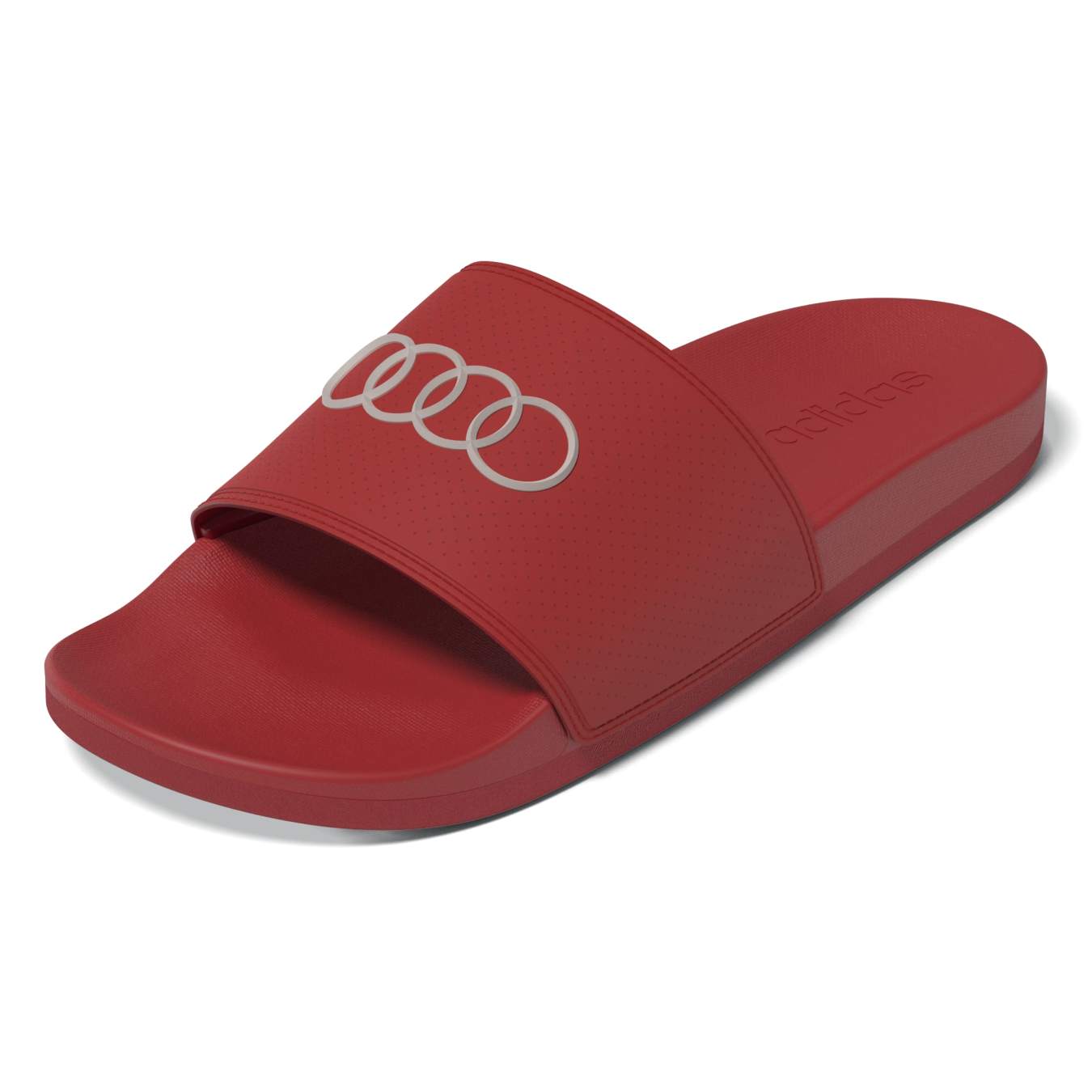 Sandales Audi F1 Adidas Adilette Confort rouge