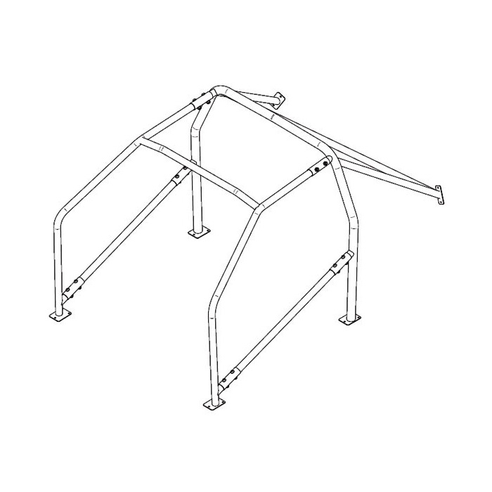Arceau SASSA pour BMW 3.0 CSi E9 1968-1976 6 points à boulonner