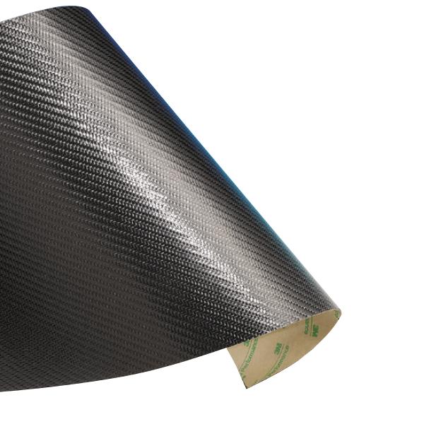 Plaque carbone adhésive