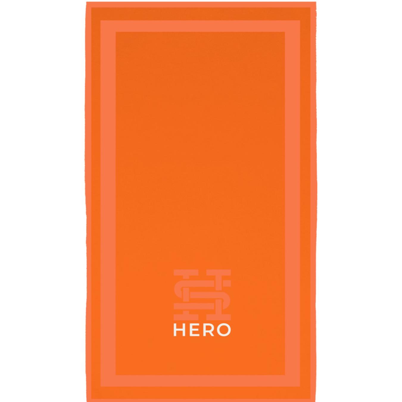 Serviette de Bain Hero Seven Orange 76 X 160 cm
