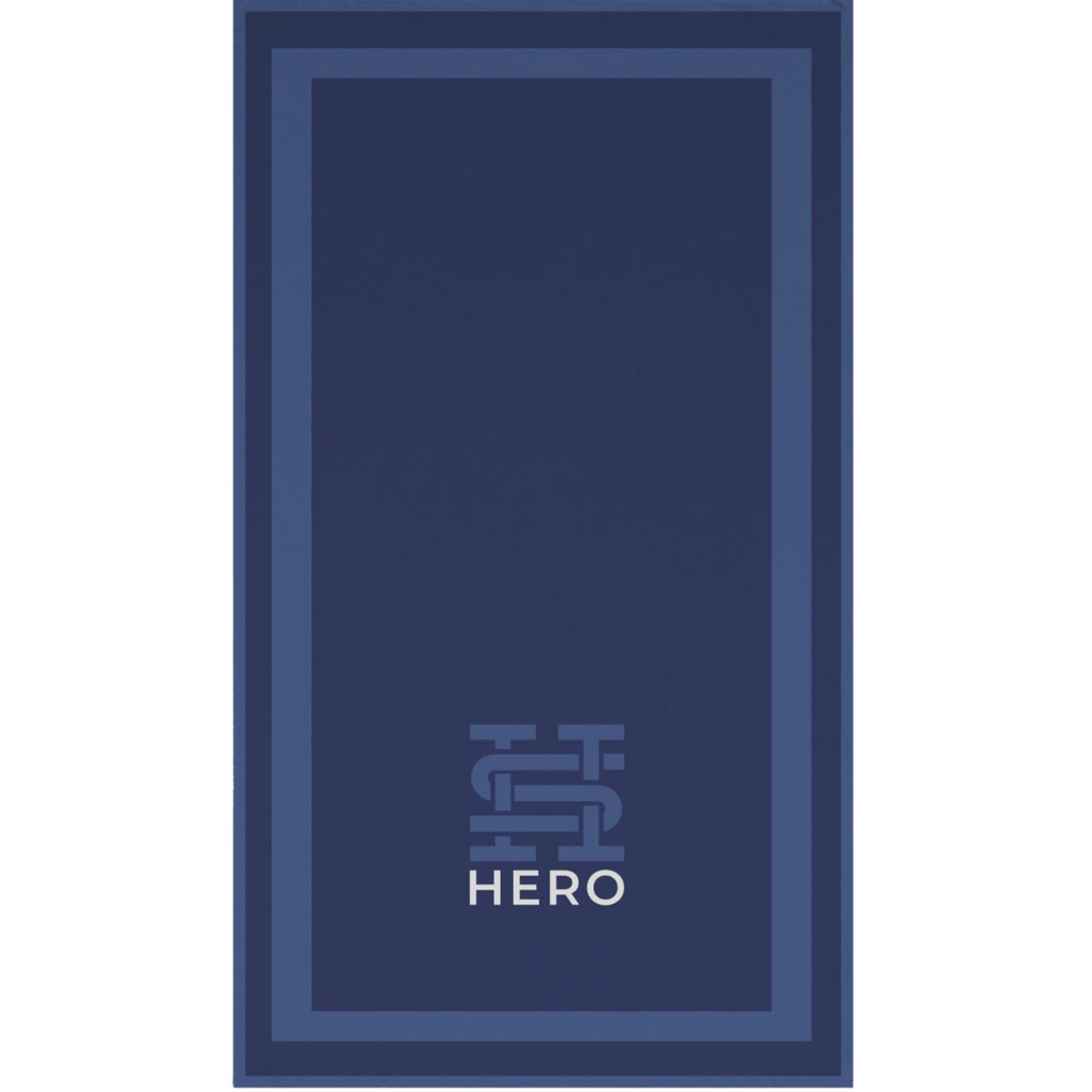 Serviette de Plage Hero Seven Bleu 76 X 160 cm