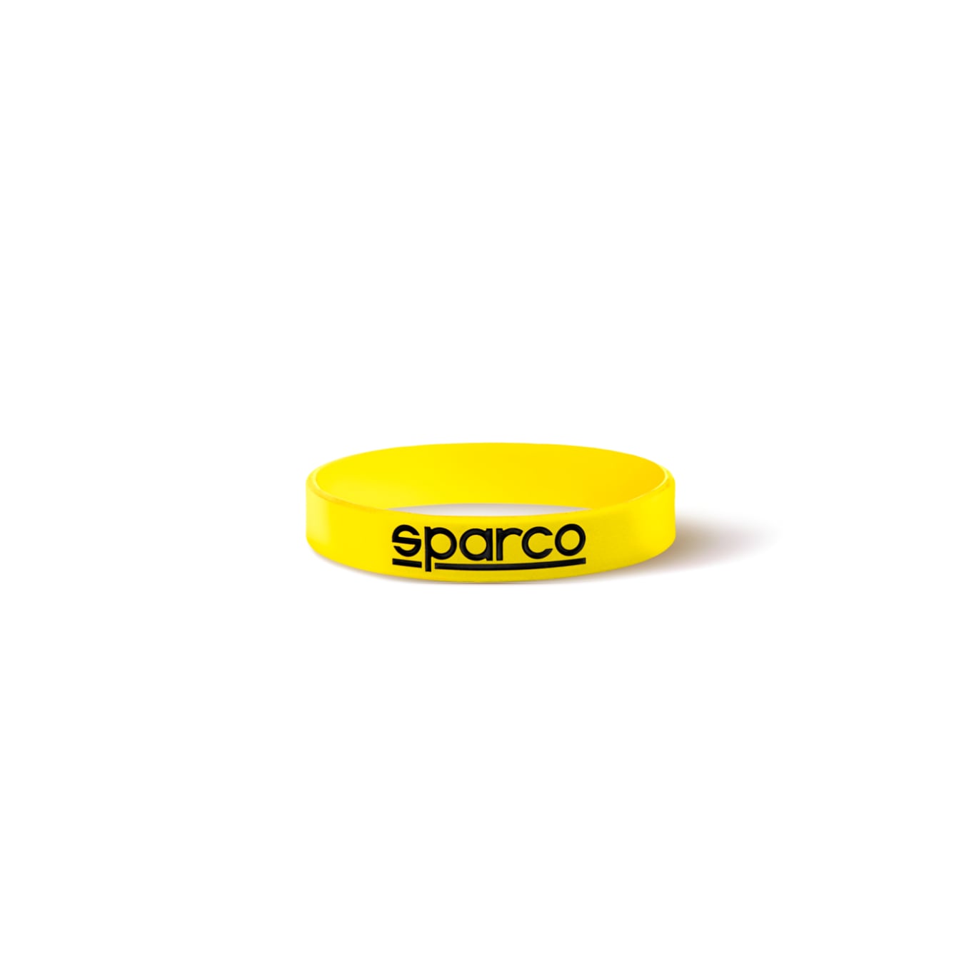 Lot de 10 bracelets en silicone SPARCO Jaune