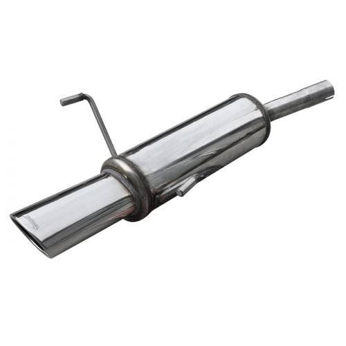 Silencieux arrière PROWLER en inox avec sortie G+D pour RENAULT Clio V6 ⌀76mm