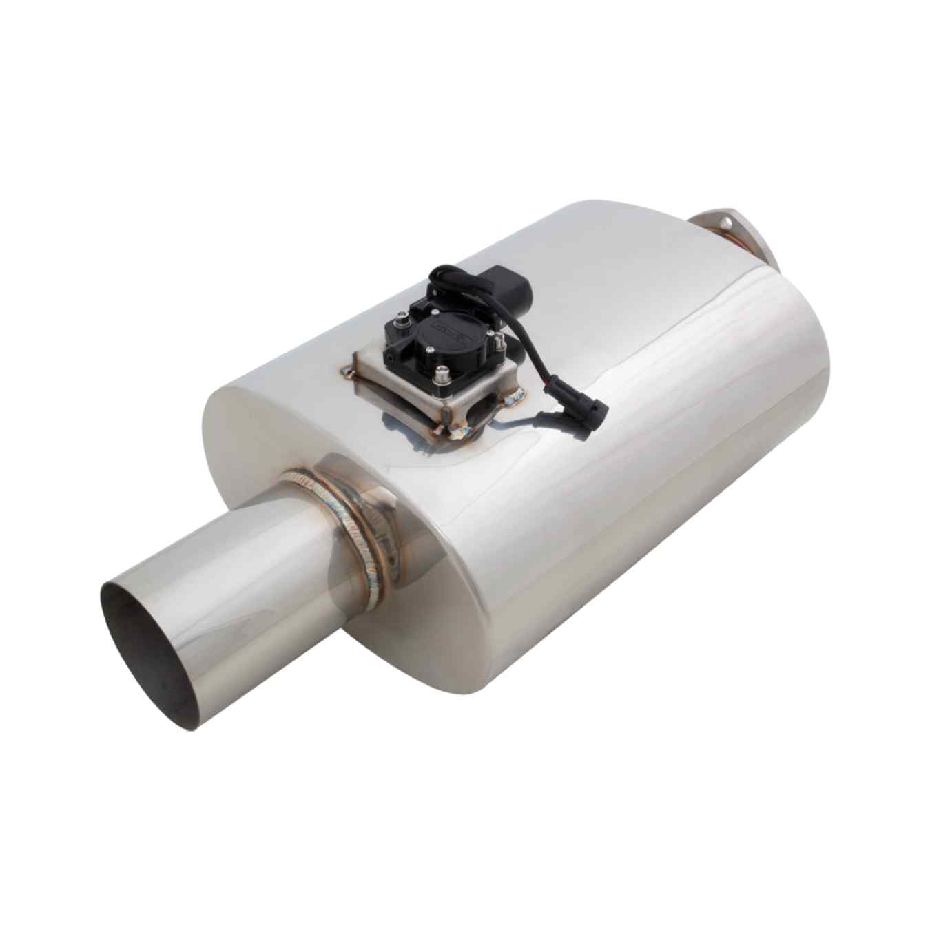 Silencieux ovale universel à clapet 102 mm vers 102 mm XFORCE VMK18-400