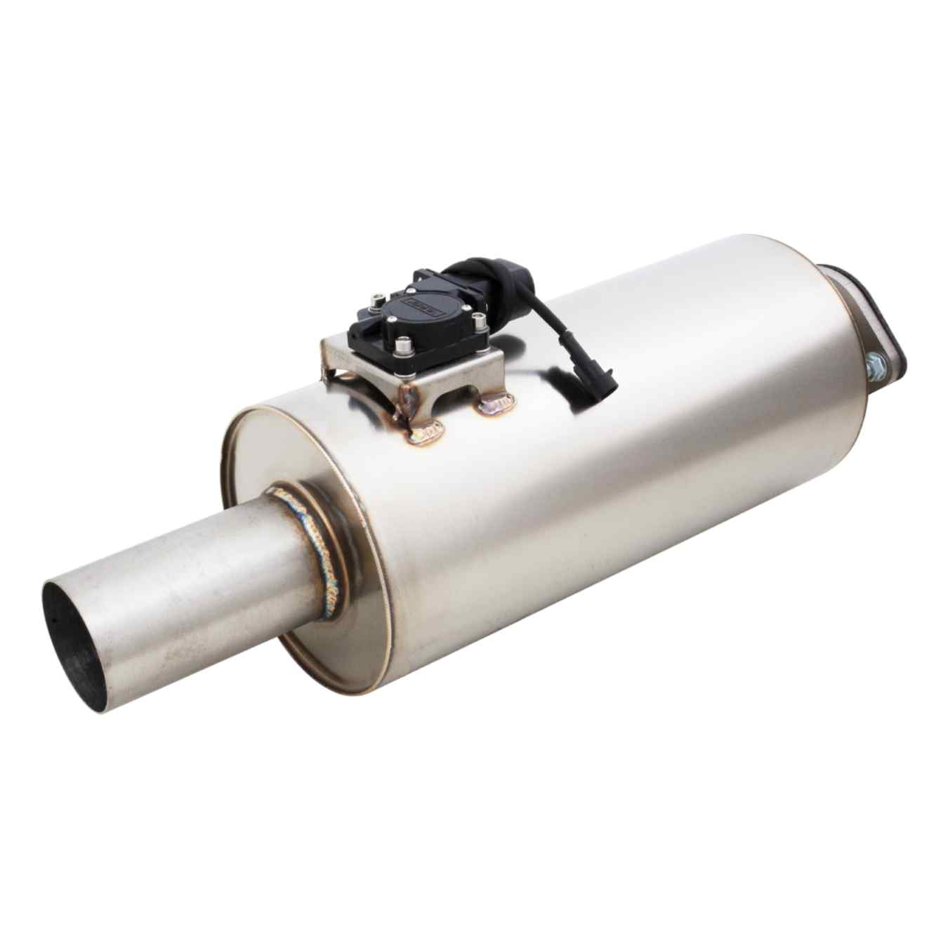 Silencieux rond universel à clapet 63,5 mm vers 63,5 mm XFORCE VMK15-250