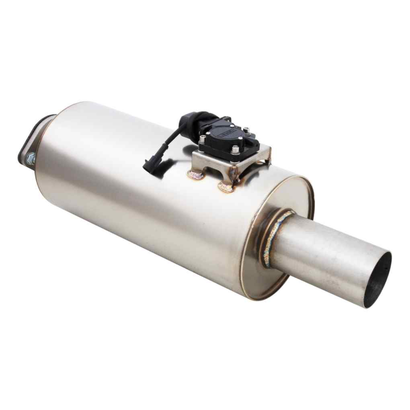 Silencieux rond universel à clapet XFORCE 76 mm vers 76 mm VMK16-300