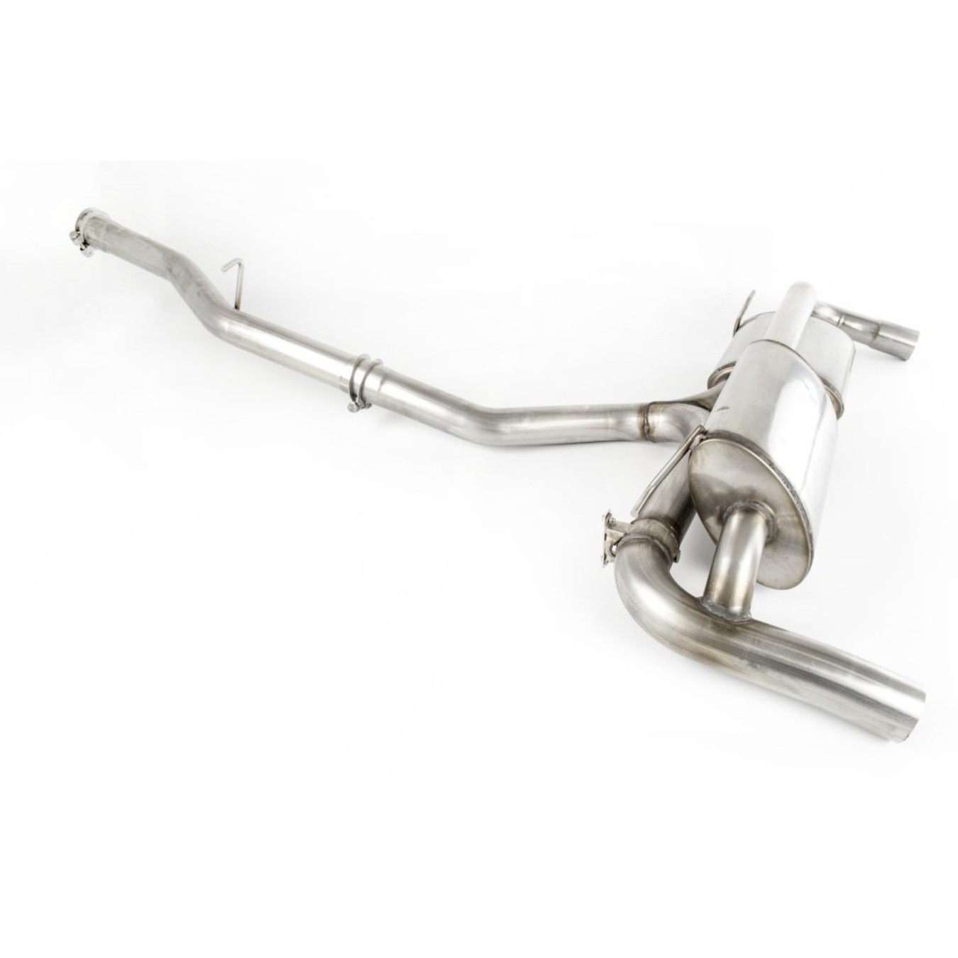 Silencieux Ulter Inox Alfa Romeo Giulia 2016-aujourd'hui + compatible valve