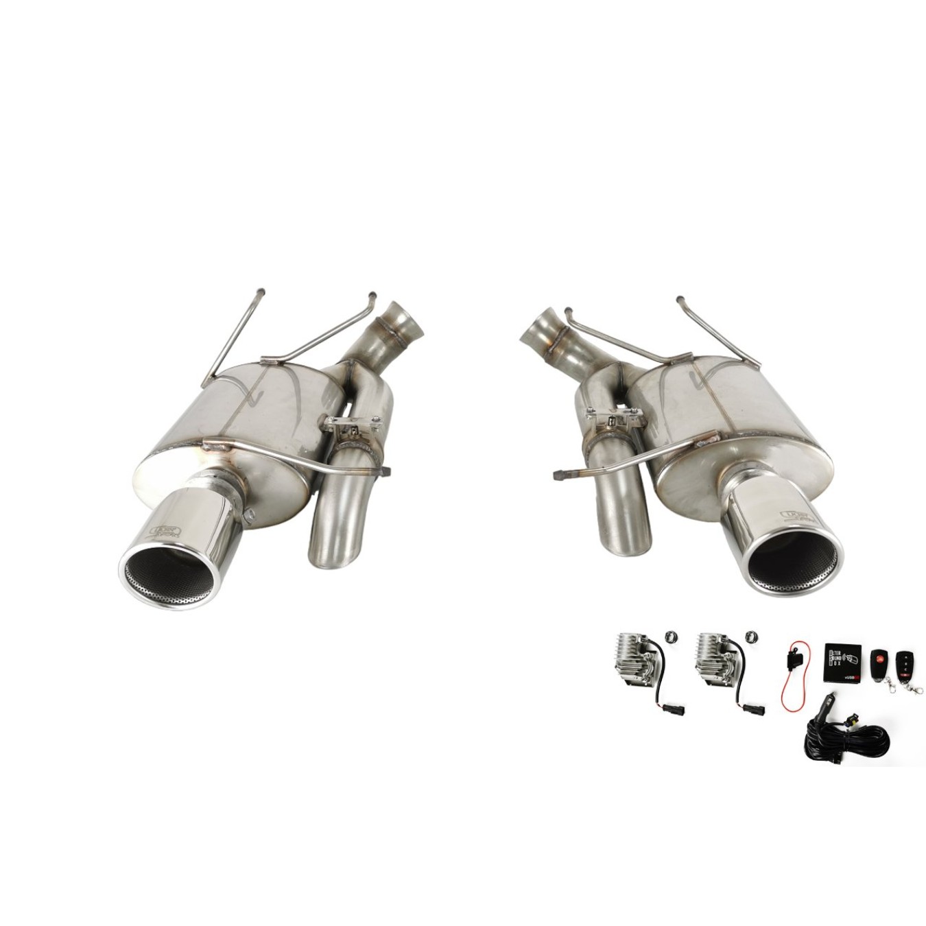 Silencieux Ulter Inox Ford Mustang Mk5 2010-2014 + valve