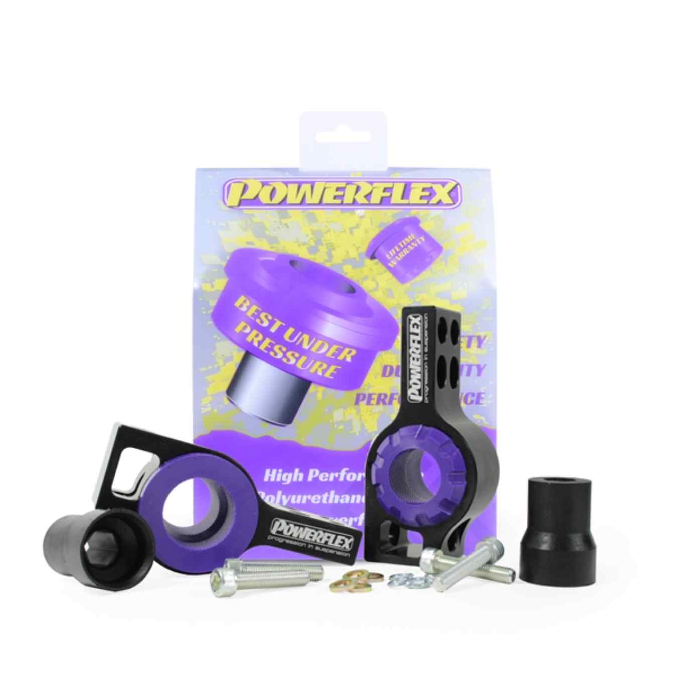Silent bloc Powerflex anti-lift arrière de bras de suspension avant, chasse additionnelle road series N°2 PFF85-502G