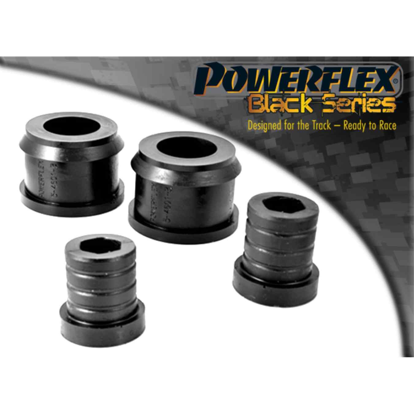 Silent bloc Powerflex arrière de bras de suspension avant black series N°1 PFF5-4601-60BLK