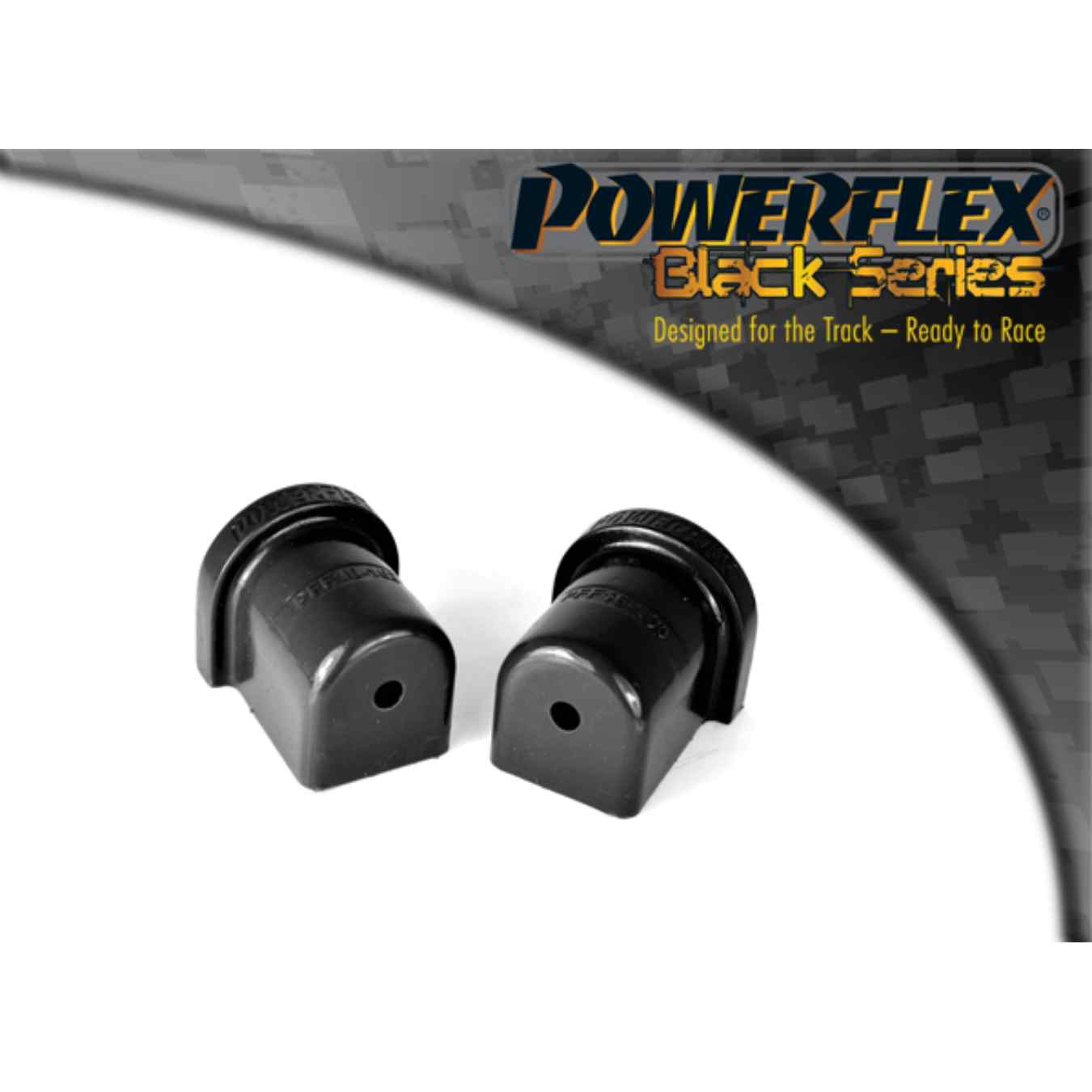 Silent bloc Powerflex arrière de bras de suspension avant black series N°2 PFF16-103BLK