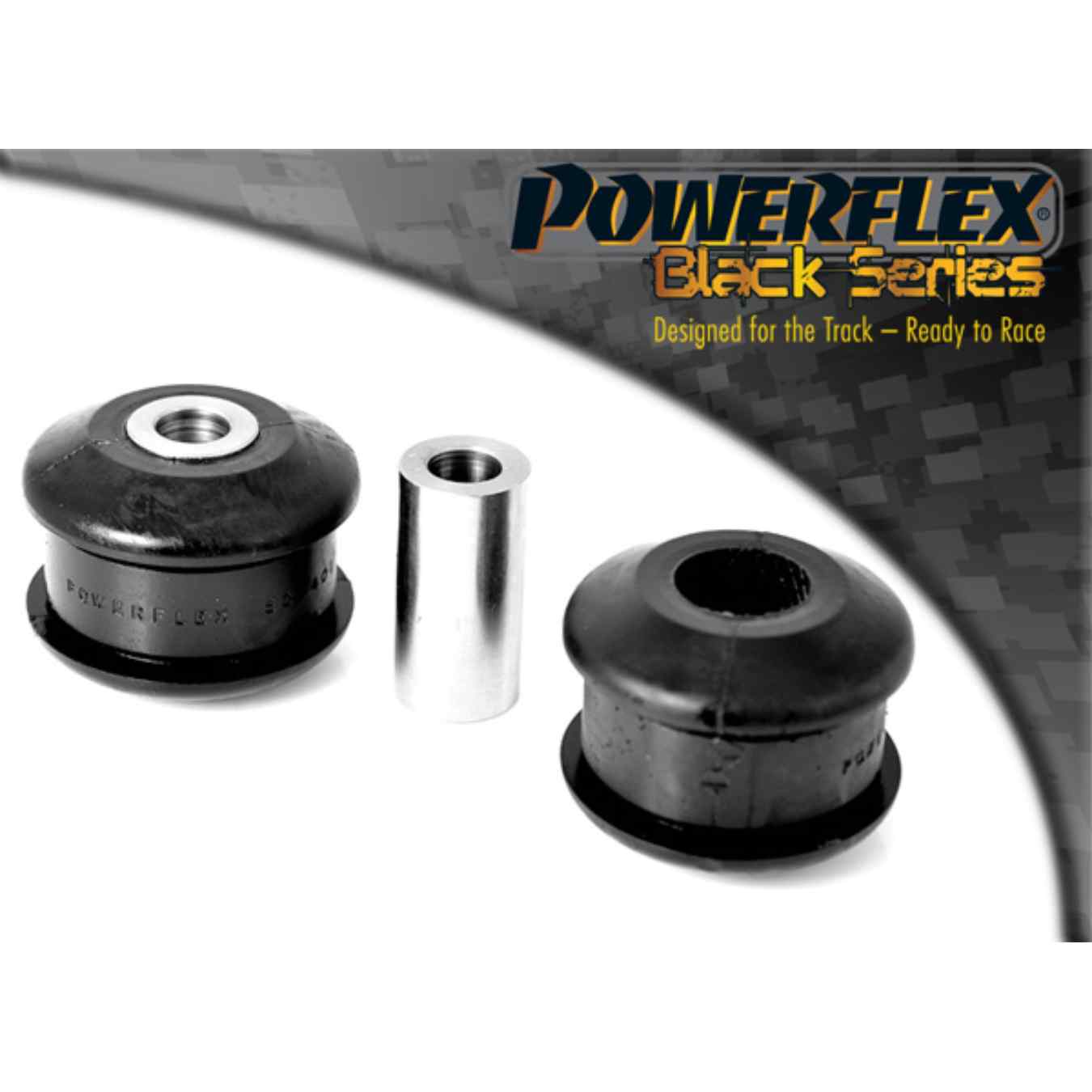 Silent bloc Powerflex arrière de bras de suspension avant black series N°1 PFF50-401BLK