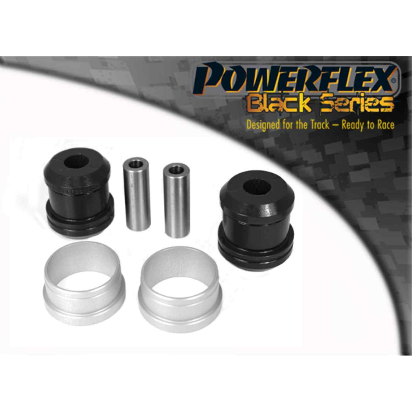 Silent bloc Powerflex arrière de bras de suspension avant black series N°2 PFF60-502BLK