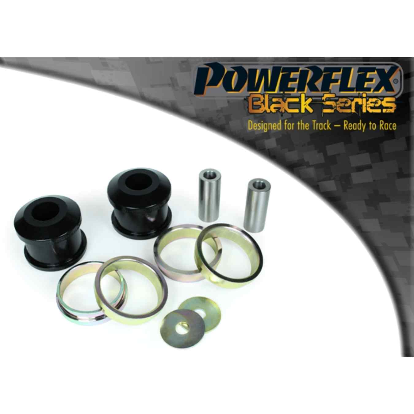 Silent bloc Powerflex arrière de bras de suspension avant black series N°2 PFF60-702BLK